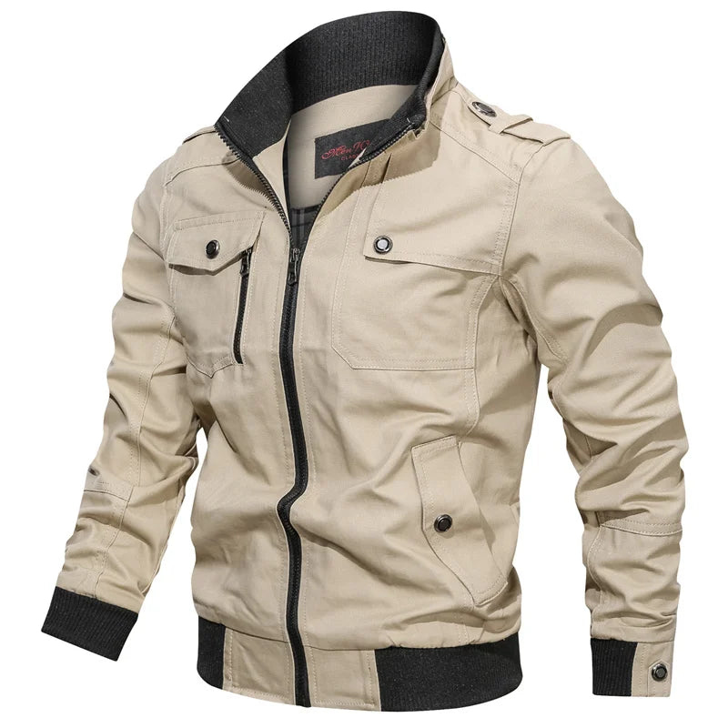 2024 frühling Herbst Neue Heiße Bomber Jacke Männer Mode Schlank Windjacke Jacke Mantel Männer Kleidung Im Freien Arbeit Casual Jacke Männer