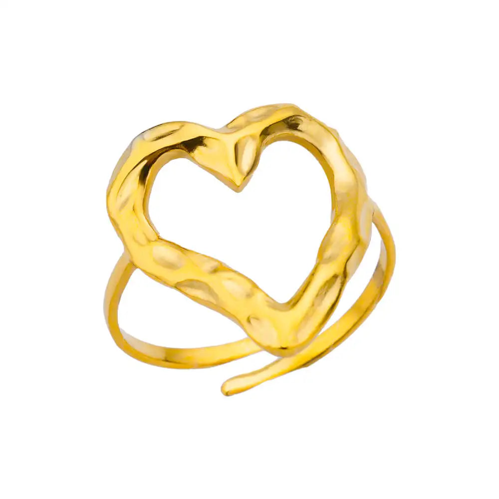 Edelstahl Runde Ringe Für Frauen Zirkon Geometrische Gold Farbe Kristall Ring Ästhetischen Hochzeit Schmuck Geschenk Bague Femme