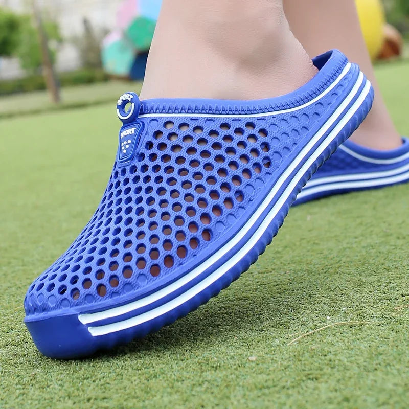 Bequeme Männer Pool Sandalen Sommer Outdoor Strand Schuhe Männer Slip auf Garten Clogs Casual Wasser Dusche Hausschuhe Unisex Zapatos