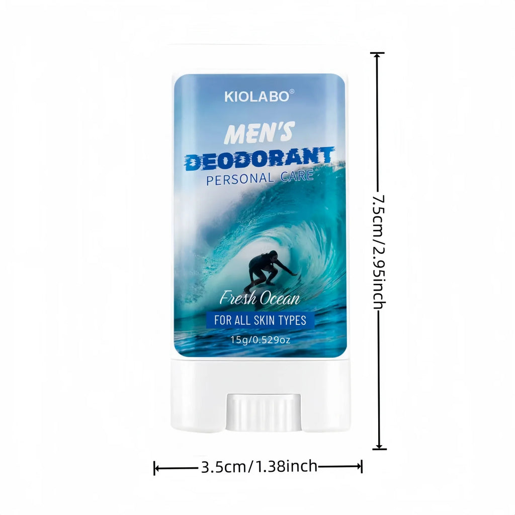 72 Stunden lang anhaltende Geruchsbeseitigung, 15g Antitranspirant-Deocreme, hält Sie den ganzen Tag frisch und trocken, tragbar und praktisch.