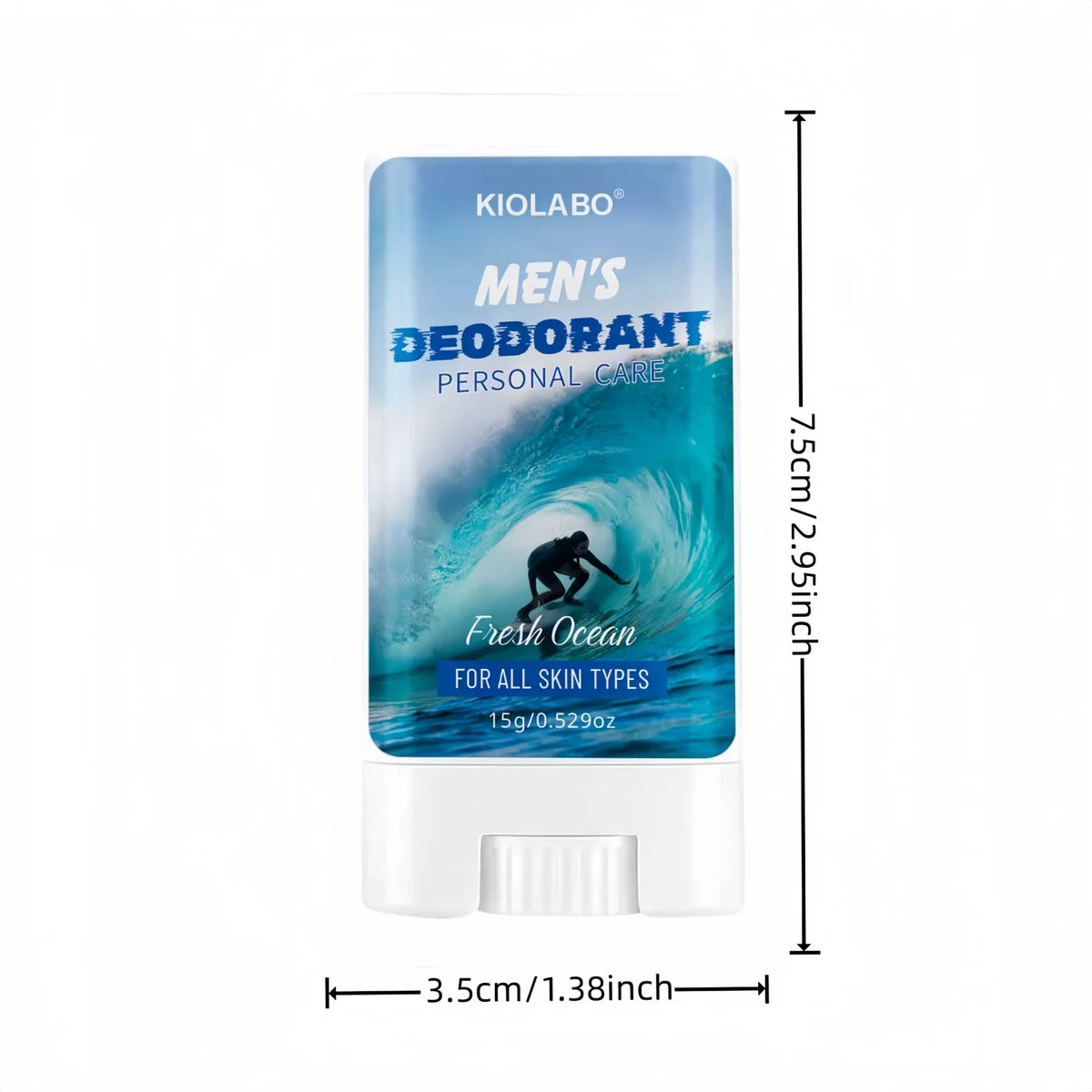 72 Stunden lang anhaltende Geruchsbeseitigung, 15g Antitranspirant-Deocreme, hält Sie den ganzen Tag frisch und trocken, tragbar und praktisch.