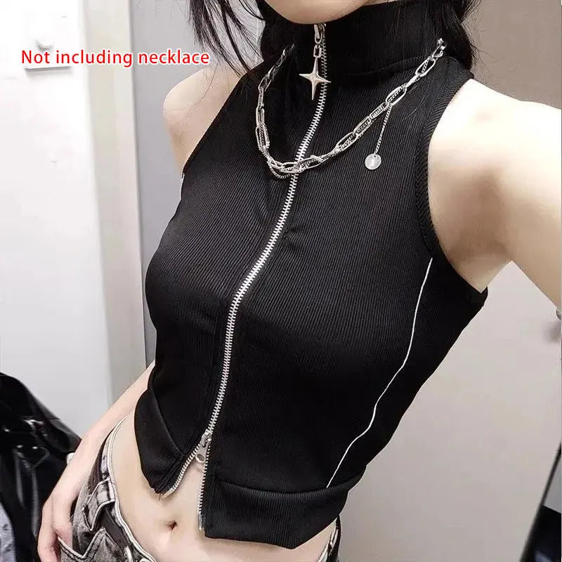 Punk Gothic Jacke Frauen Harajuku Retro Rock Weste Anzug Mantel Sexy Halloween Kostüm Party Kleidung Outfit Schwarz Gothic Kleidung