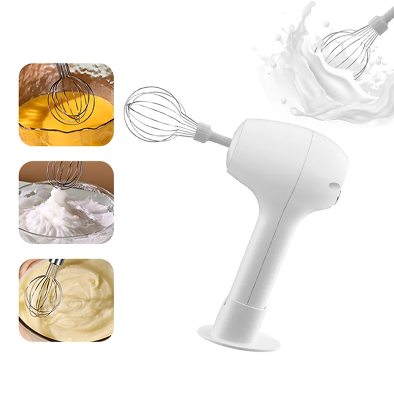 B98A-Drahtlose Tragbare Elektrische Mixer Automatische Schneebesen Teig Schneebesen Backen Kuchen Creme Mixer Küche Werkzeug