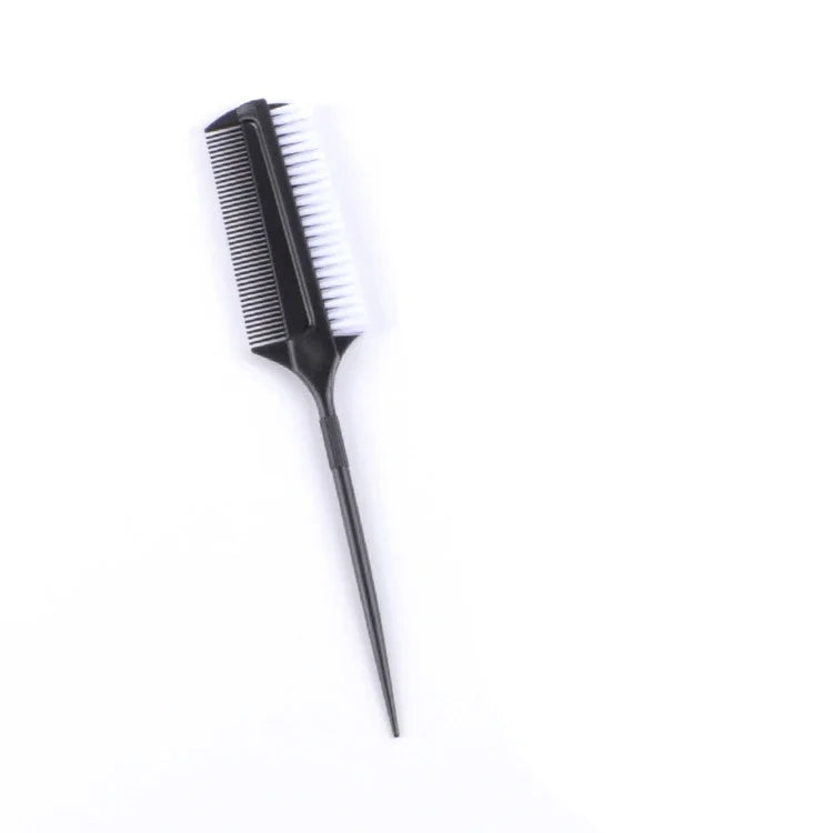Professionelle Friseur Doppel Seite Farbstoff Kamm Mit Nylon Haar Trocknen Pinsel Tönung Kämme Haar Farbe Pinsel Haar Styling Werkzeuge