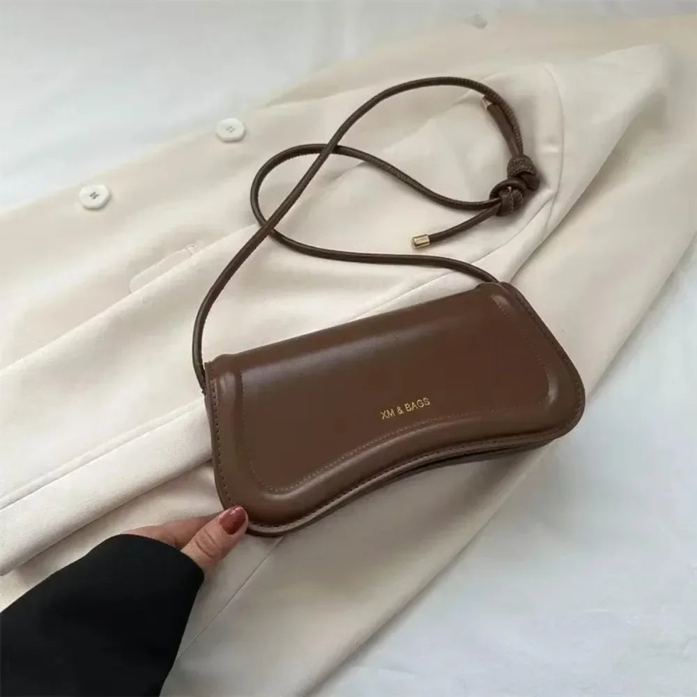 Damen Schulter Umhängetaschen PU Leder Frauen Unterarm Taschen Einfarbig Kleine Top-griff Taschen Geldbörse Weibliche Täglichen Handtaschen