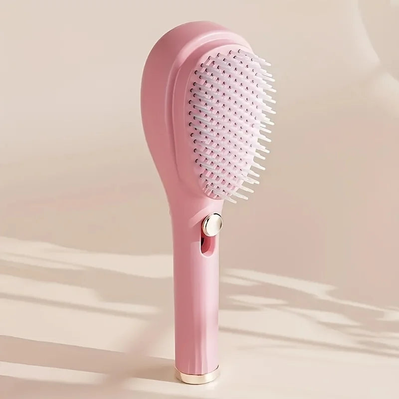 1 Stück magischer einziehbarer Haarkamm – antistatische Kopfhaut-Massage- und Entwirrungsbürste für alle Haartypen, Urlaubsgeschenkbox, Beauty-Tool