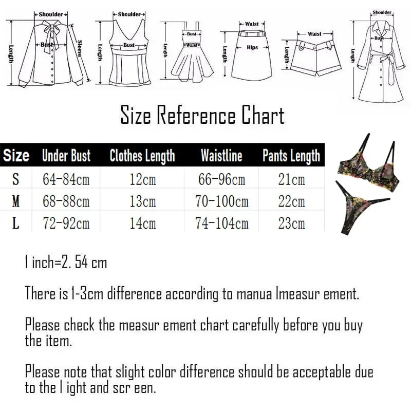 Blumenstickerei-Dessous-Set für Damen, durchsichtig, 2-teilig, Boho-BH + Höschen, Unterwäsche-Set, Dessous