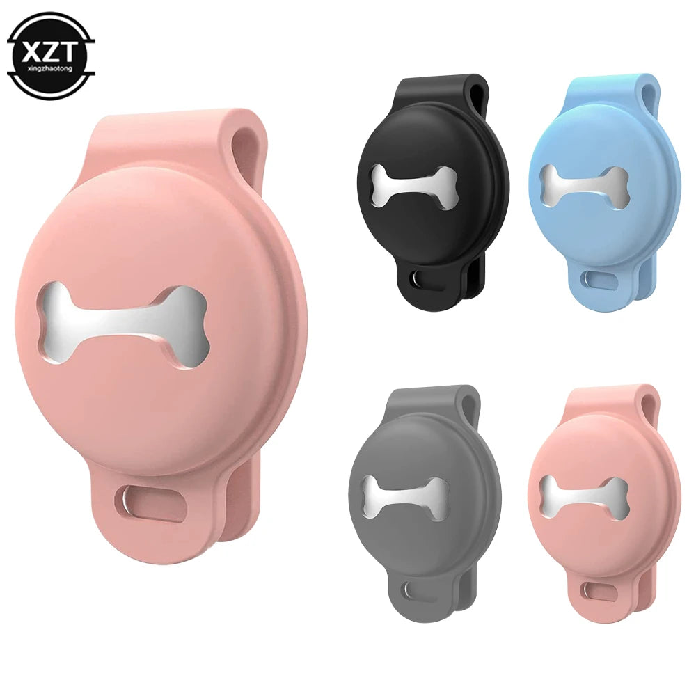 Hund GPS Smart Locator Silikon Hülse Hund Knochen Anti-Verloren Locator Tracker Pet Tracker Tragbare Bluetooth Katze Anti-verloren Rekord