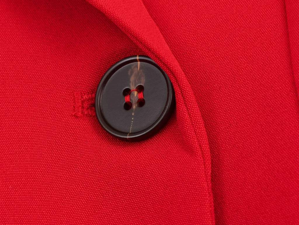 KONDALA Eleganter, lässiger, schicker Damen-Blazer-Rock-Anzug, fester Knopf, Langarm-Blazer, langer, lockerer Rock, modischer 2026-Frühlingsanzug