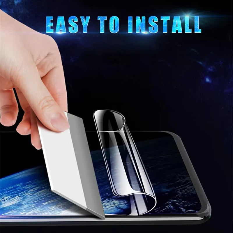 1-4 Stück Vollflächige Hydrogel-Folie für Samsung Galaxy A56 5G A72 A36 5G A51 A54 A17 A07 A15 A32 A26 A25 A13 A22 Displayschutzfolie
