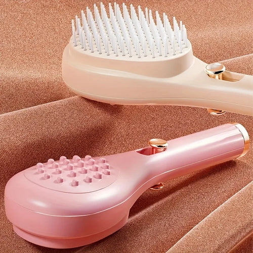 1 Stück magischer einziehbarer Haarkamm – antistatische Kopfhaut-Massage- und Entwirrungsbürste für alle Haartypen, Urlaubsgeschenkbox, Beauty-Tool