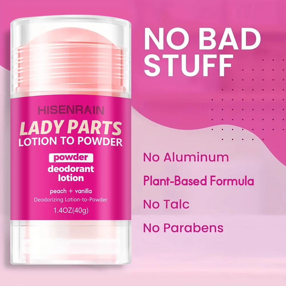 Femininer Intim-Deodorant Pfirsich-Stick für Frauen - Langanhaltender Geruchsneutralisierer, Frische & Sanfte Pflege, Natürliche Inhaltsstoffe