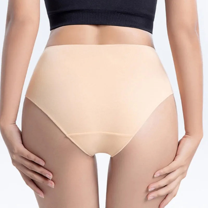 2 teile/satz Baumwolle Höschen Slips Frauen hohe Taille Unterhose einfarbige Hosen weiblich intimates comfot atmungsaktive Dessous M-2XL