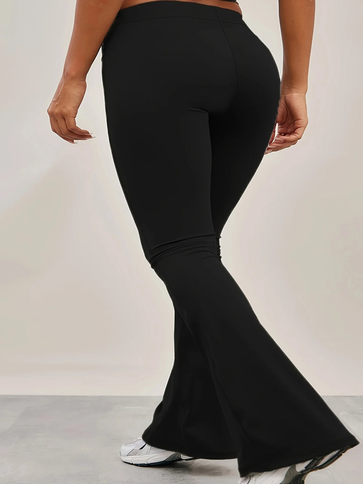 2024 neue Herbst und Winter plus Größe Stricks toff britische Mode Pendler Stil weites Bein gerade Hose.