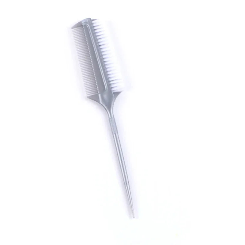 Professionelle Friseur Doppel Seite Farbstoff Kamm Mit Nylon Haar Trocknen Pinsel Tönung Kämme Haar Farbe Pinsel Haar Styling Werkzeuge