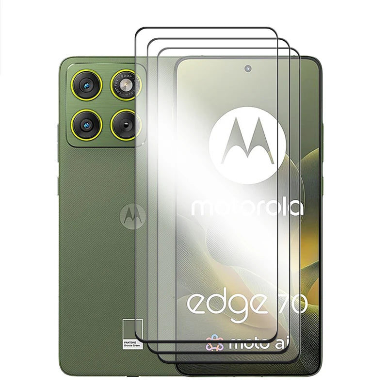 6in1 Für Motorola Rand 70 Glas Für Moto Rand 70 Gehärtetem Glas 2,5 D Volle Abdeckung Kleber Screen Protector Für motorola Rand 70 Film