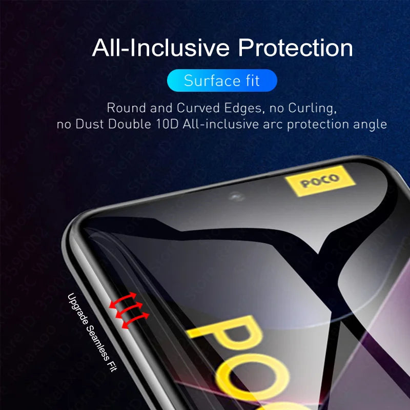 3-5 Stück Hydrogel-Folie für Poco X8 Pro Max X7 X6 X5 X4 GT X3 C85 C75 Displayschutzfolie für POCO F8 Ultra F7 F6 F5 M6 M7 M8 Pro Film