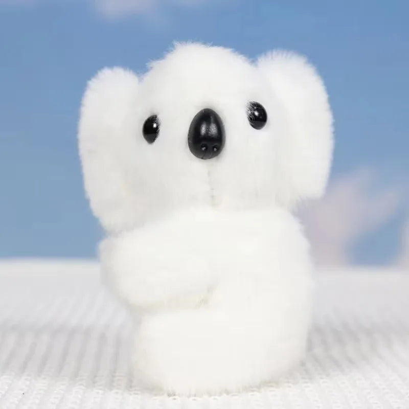 Niedliche Tier-Plüsch-Schlüsselanhänger, gefüllter Panda, kleiner Tiger, Schlüsselanhänger, Anhänger, Simulation, Tiger, Puppe, Plüschtier, Geschenke