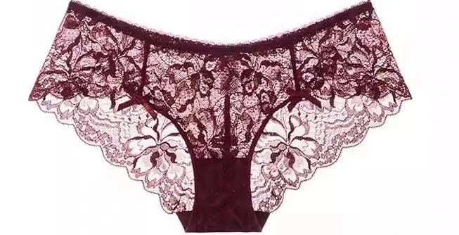 Sexy Push-up-BH-Set aus französischer Spitze für kleine Brüste, Anti-Durchhänger-Dessous-Set mit halben Körbchen und Höschen, durchsichtige verstellbare Träger