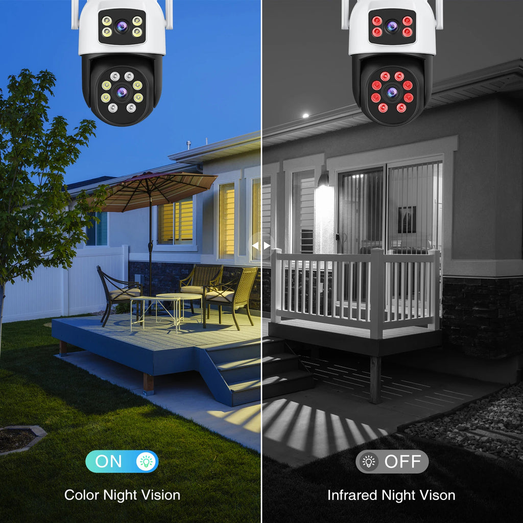 Besder 8mp ptz 5g hz wifi kamera nachtsicht menschliche erkennung 10mp outdoor cctv wifi überwachungs kamera ip sicherheits schutz