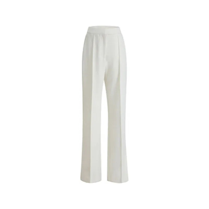 Frühling Neuankömmling koreanisches Design Langarm anzüge für Frauen neue chinesische Platte Schnalle lange Blazer Hosen Blazer Sets y3944