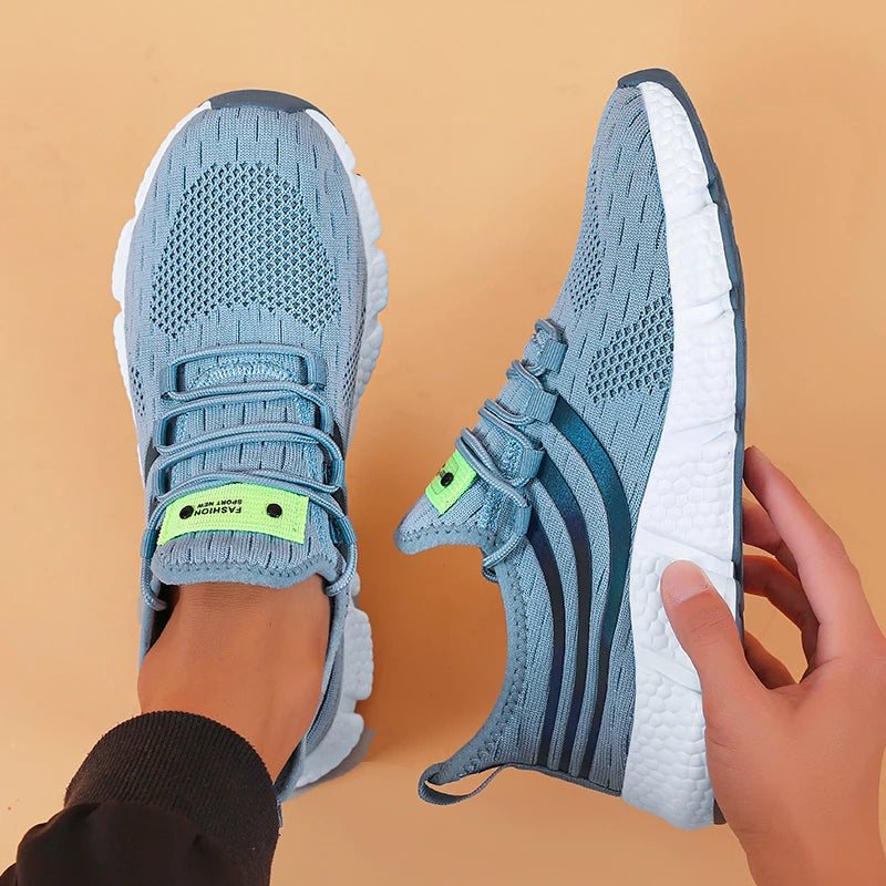 Frauen Turnschuhe Atmungsaktivem Plattform Schuhe Fashion Lace Up Weibliche Casual Schuhe für Frauen Laufen Outdoor Sport Schuhe