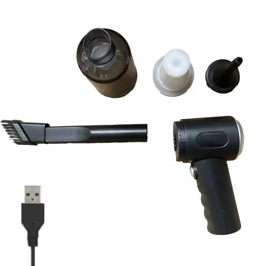 9000pa kabelloser Auto-Staubsauger USB-Aufladung 1200mah tragbares Reinigungs gerät Mini Nass-und Trocken sauger Haushalt