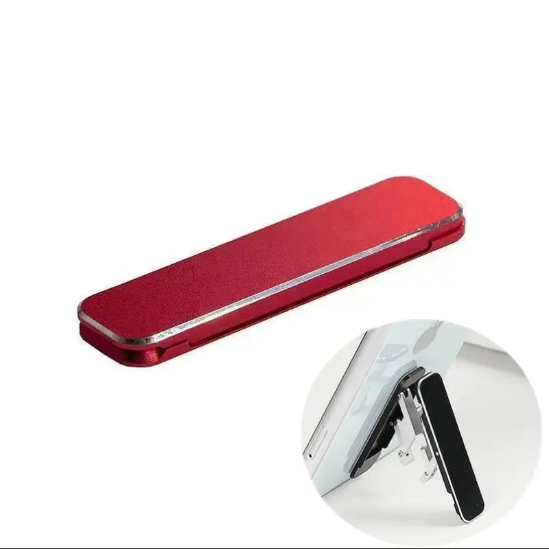 1/3 Stück Mini Unsichtbarer Faltbarer Handyständer aus Aluminiumlegierung, Desktop-Halterung mit Verstellbarem Winkel für Mobiltelefone