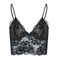 Französisches Damen-Dessous-Set aus dünner Spitze, trägerloser Triangel-BH, schlanker, unsichtbarer BH, perfekt für große Brüste, um sie kleiner zu lassen, für den Alltag, S-XL