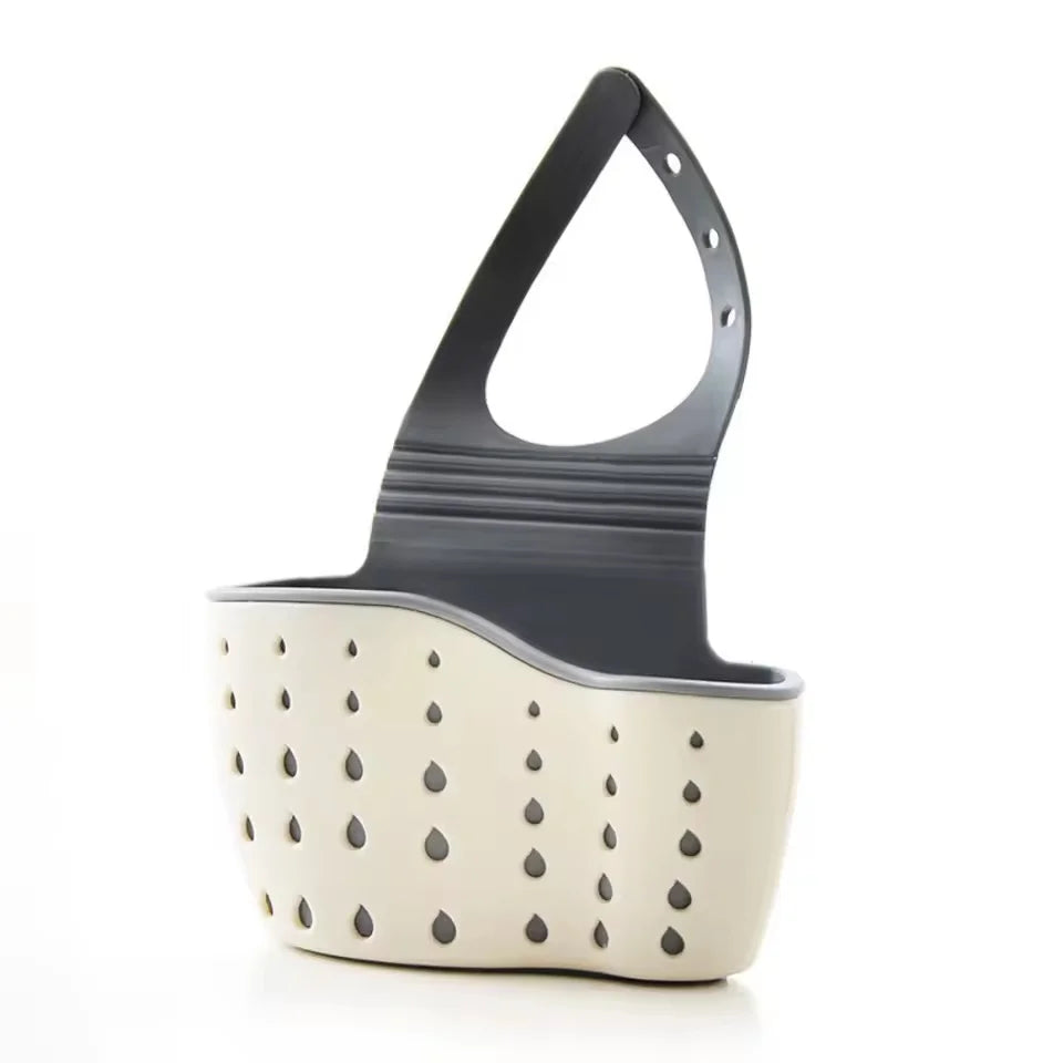 Hause Lagerung Ablauf Korb Küche Waschbecken Halter Einstellbare Seife Schwamm Shlf Hängen Ablauf Korb Tasche Küche Zubehör