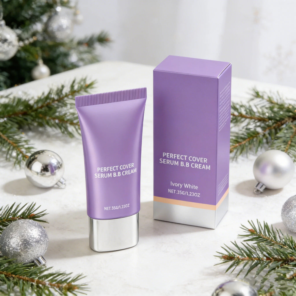 BB-Creme Langanhaltend Feuchtigkeitsspendend Ölkontrolle Pflegt Trockene Haut Volle Abdeckung Farbwechsel Wasserfest Flüssiges Make-up Foundation Serie
