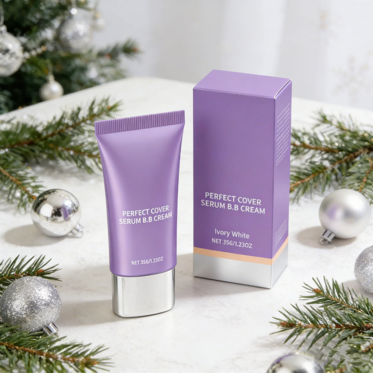 BB-Creme Langanhaltend Feuchtigkeitsspendend Ölkontrolle Pflegt Trockene Haut Volle Abdeckung Farbwechsel Wasserfest Flüssiges Make-up Foundation Serie