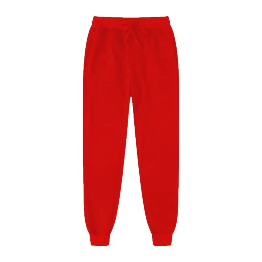 Damen-Fleece-Jogginghose, Winter-Warmhose, Alltags-Freizeithose, Lange Hose, Mehrfarbig, Herbst, Einfarbige Sweatpants für Frauen