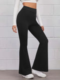 2024 Sommer neue Damen Plus-Size-Britisch Street Style Fashion Style Plissee Design ausgestellte Hose