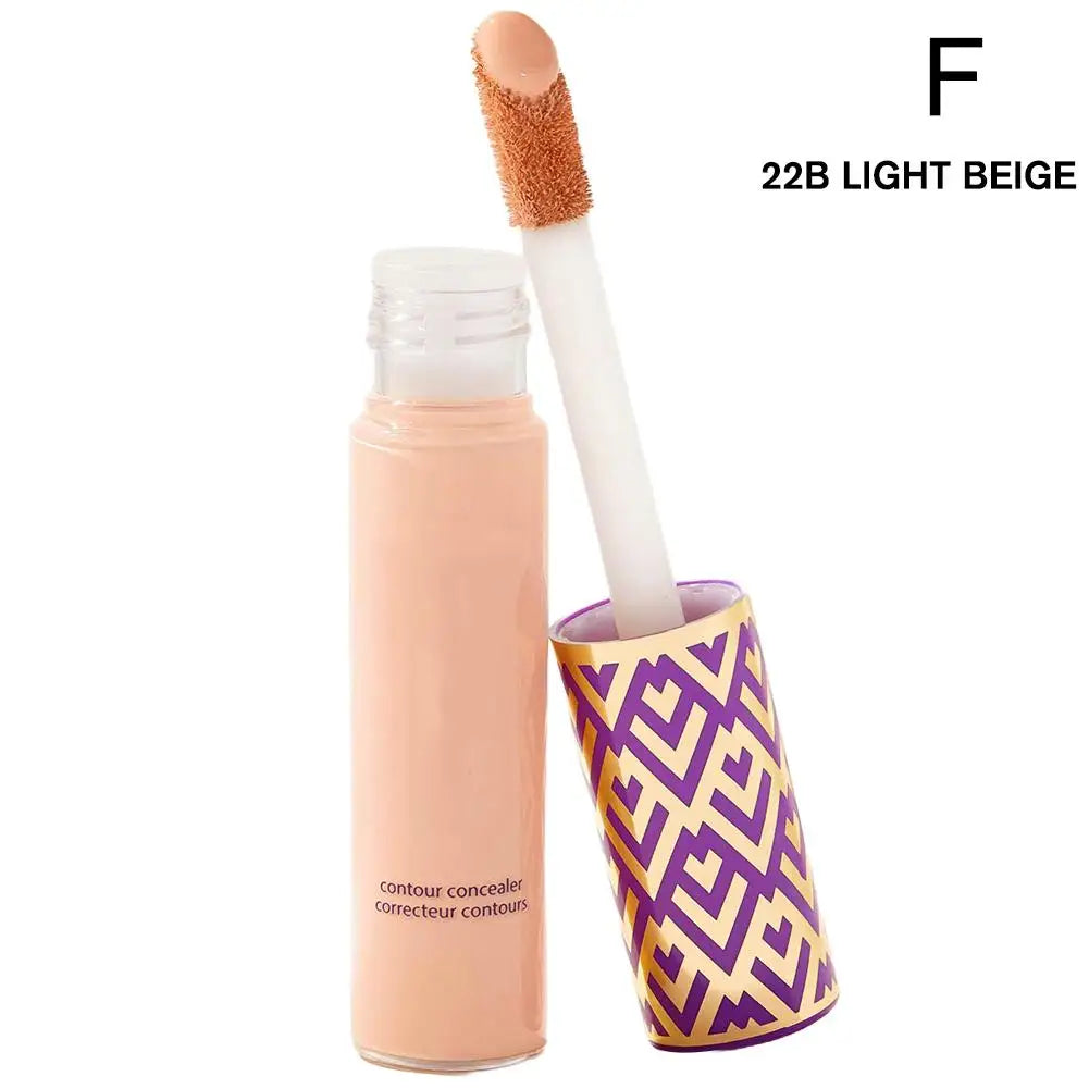 Feuchtigkeitsspendende, wasserfeste Concealer-Creme, die schwarze Kreise, Hautunreinheiten, Aknenarben, Flecken abdeckt, ölkontrollierende flüssige Foundation-Make-up-Foundation