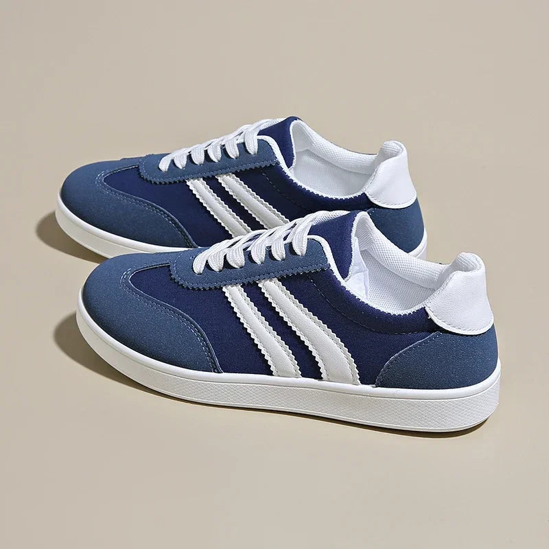 Frauen Tennis Turnschuhe Wohnungen Damen Mode Mischfarben Lace-up Vulkanisierte Schuhe Frühling Herbst Frau Outdoor Trainer Schuhe