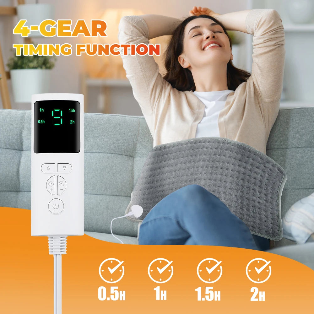 30*59cm Elektrische Heizung Pad Wasserdichte Winter Heizung Bauch Schulter Zurück Schmerzen Relief Physiotherapie Decke Warme Matte Sofa bett