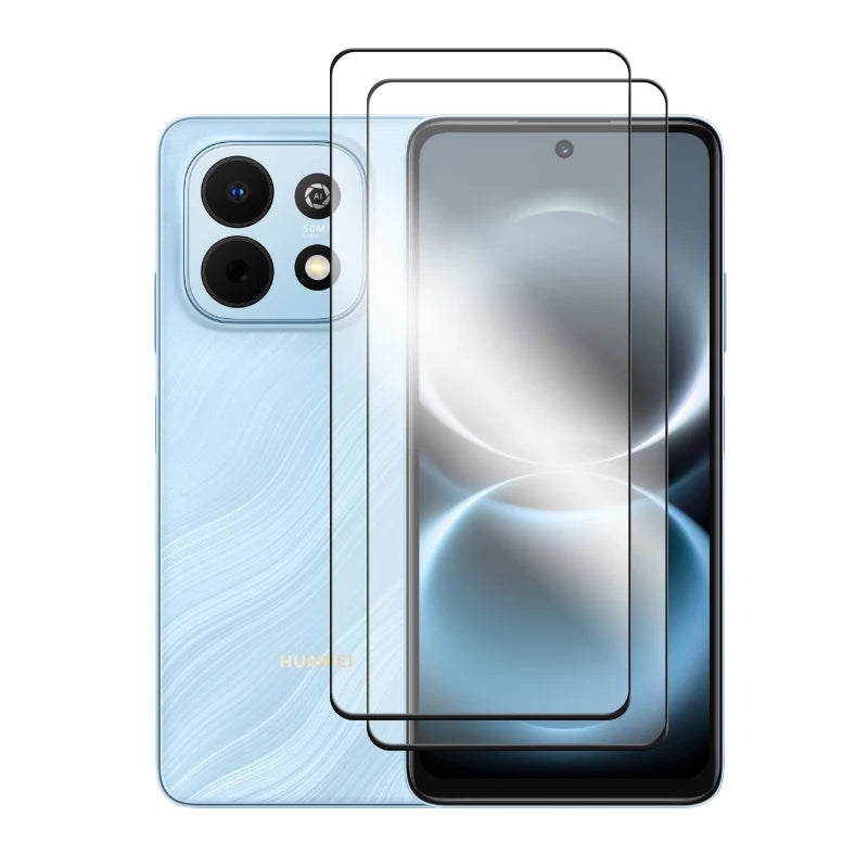 6in1 für Huawei Nova Y74 Glas für Huawei Nova Y73 Y74 gehärtetes Glas 2.5D Full Cover Displayschutzfolie für Nova Y74 Objektivfolie