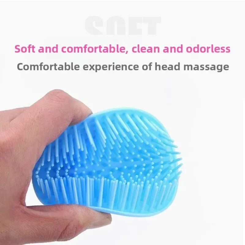 Massage-Kamm Haarbürste Kopfhaut-Massagebürste Kopfmassagegerät Haarkamm Massagebürste Haarbürste Haarwaschhilfe