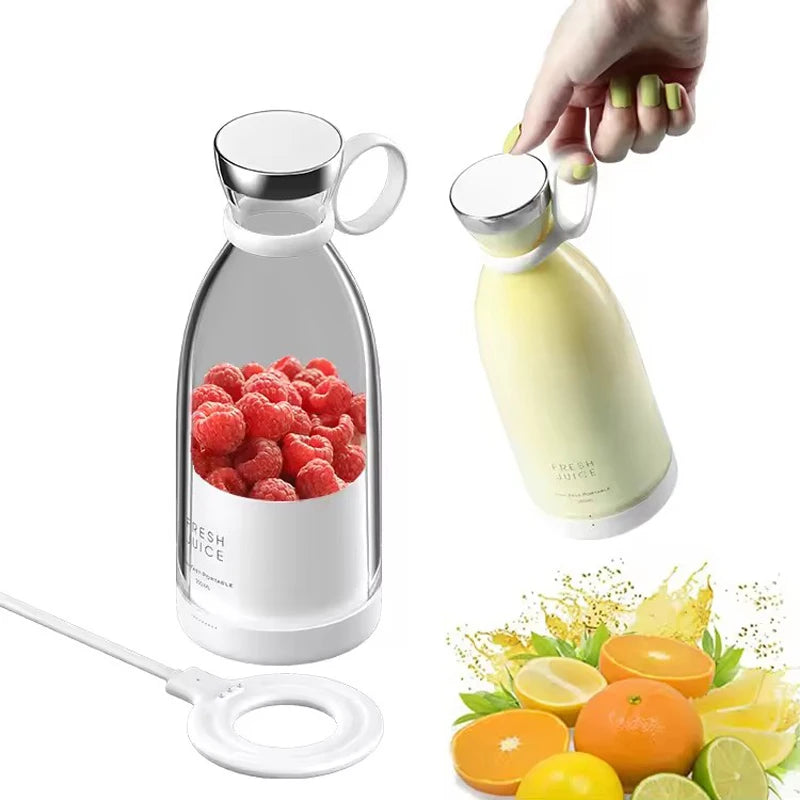 Meistverkaufter Kabelloser Elektrischer Mini-Entsafter Tragbarer Fruchtmixer Persönlicher Gefrorener Getränkemixer Flasche