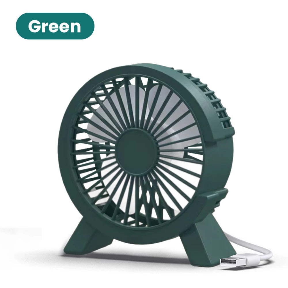 Desktop-Mini-Ventilator, USB-Aufladung, leise, energiesparend, für Zuhause, Büro, Tischventilatoren, persönliche Kühlung, Mini-Ventilator, Schreibtisch-Standventilator, Plug-and-Play