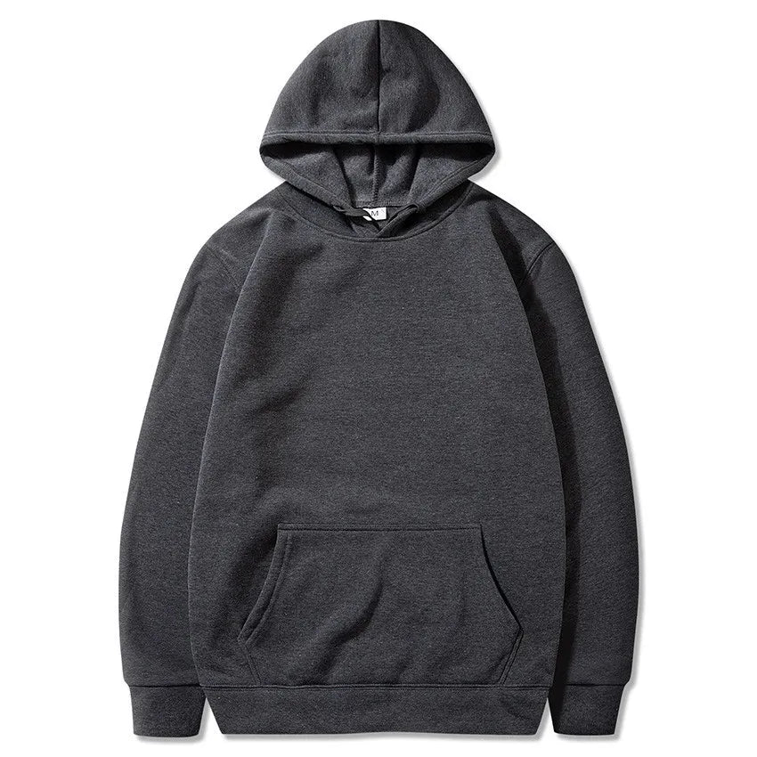Damen Einfarbige Kapuzenpullover mit Taschen Sport Fitness Sweatshirts Modische Lässige Pullover in Verschiedenen Farben