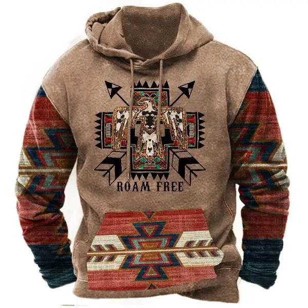 Neue Hoodies Sweatshirt männer Hoodie 3D Cowboy Gedruckt Pullover Übergroßen männer Tops Männlich Yellowstone Lose Vintage Kleidung Heißer