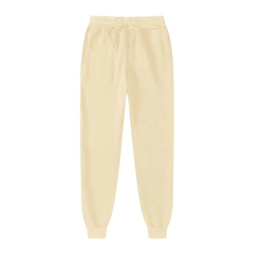 Damen-Fleece-Jogginghose, Winter-Warmhose, Alltags-Freizeithose, Lange Hose, Mehrfarbig, Herbst, Einfarbige Sweatpants für Frauen