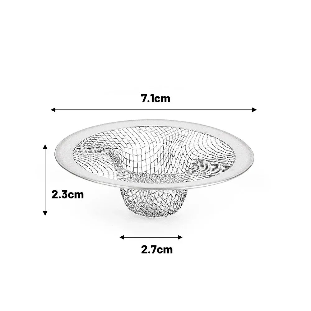 Küche Waschbecken Edelstahl Filter Kanalisation Mesh Siebe Badezimmer Waschbecken Bodenablauf Haar Abfall Filter Ablauf Korb Loch Filter