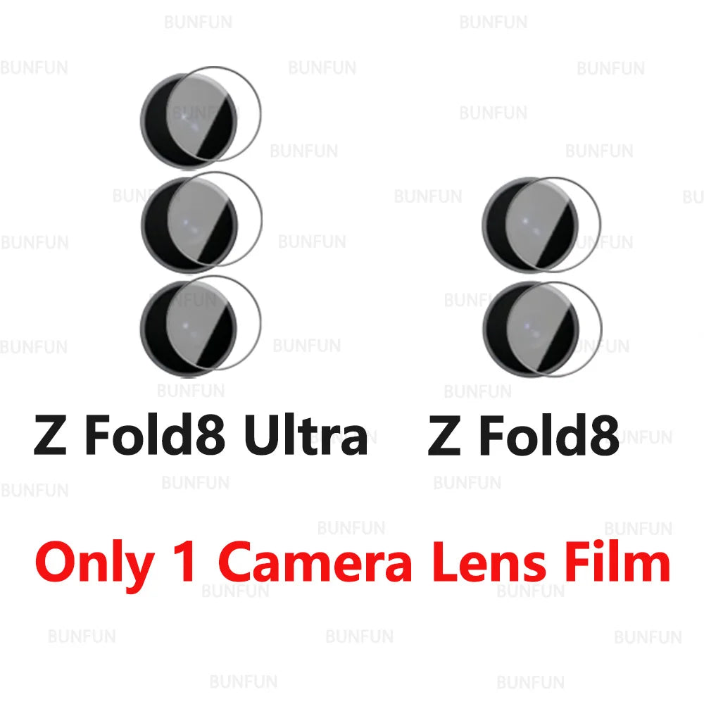 8in1 Displayschutzfolie Außenglas für Samsung Galaxy Z Fold8 Ultra 5G Kamerafolie Gehärtetes Glas ZFold8 Fold 8 Ultra ZFold8Ultra