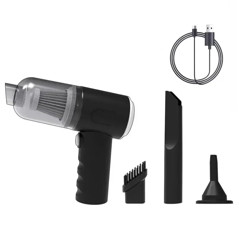 9000pa kabelloser Auto-Staubsauger USB-Aufladung 1200mah tragbares Reinigungs gerät Mini Nass-und Trocken sauger Haushalt