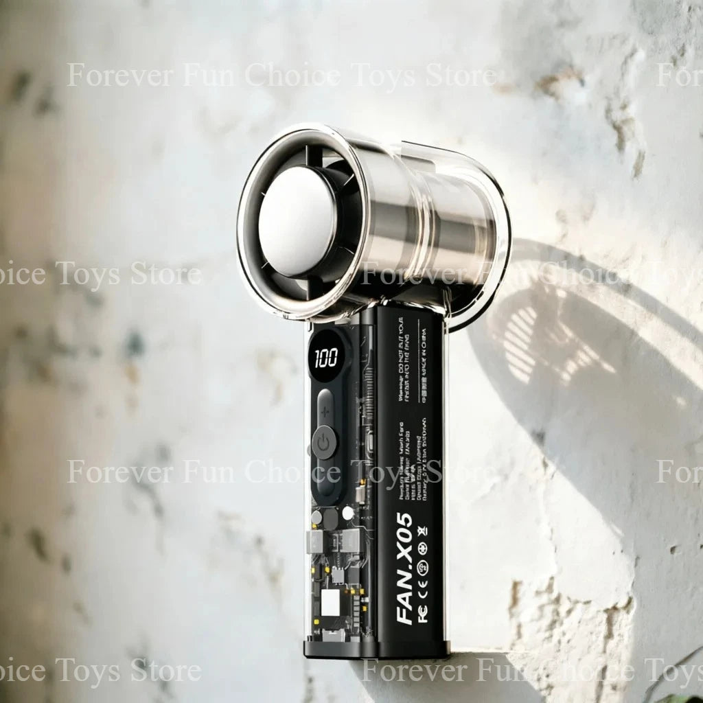 3-in-1 Ventilator Klimaanlage LED-Licht Tragbarer Luftbefeuchter Klimaanlagen-Ventilator für Outdoor und Reisen Handgehaltener Eispack-Sprühventilator