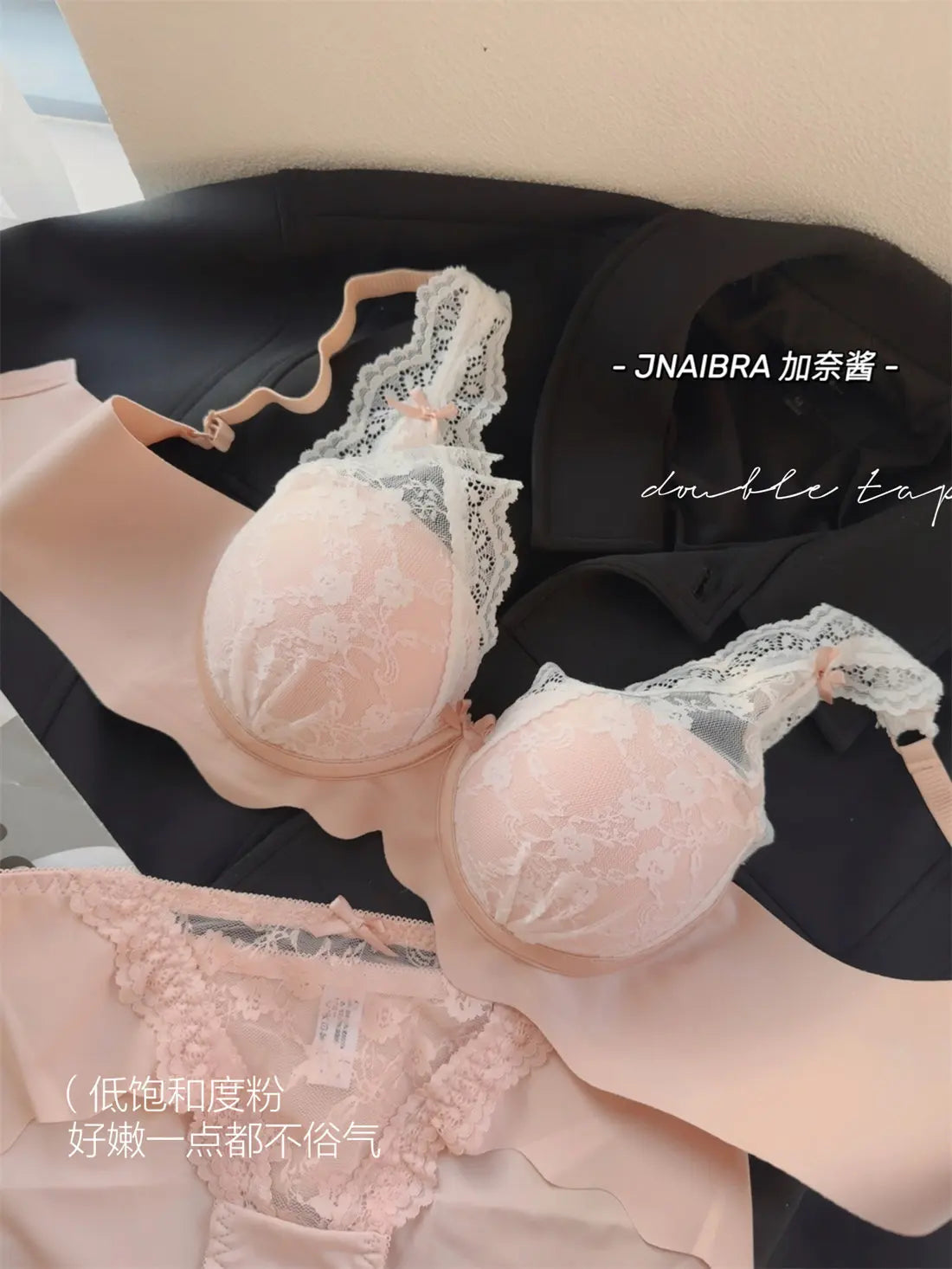 Kabelloses Push-up-BH-Set für Frauen mit kleiner Oberweite, sexy, bequeme Dessous, Bralette und Höschen-Set, ideal zum Schichten und für den täglichen Gebrauch, Größen S-XL