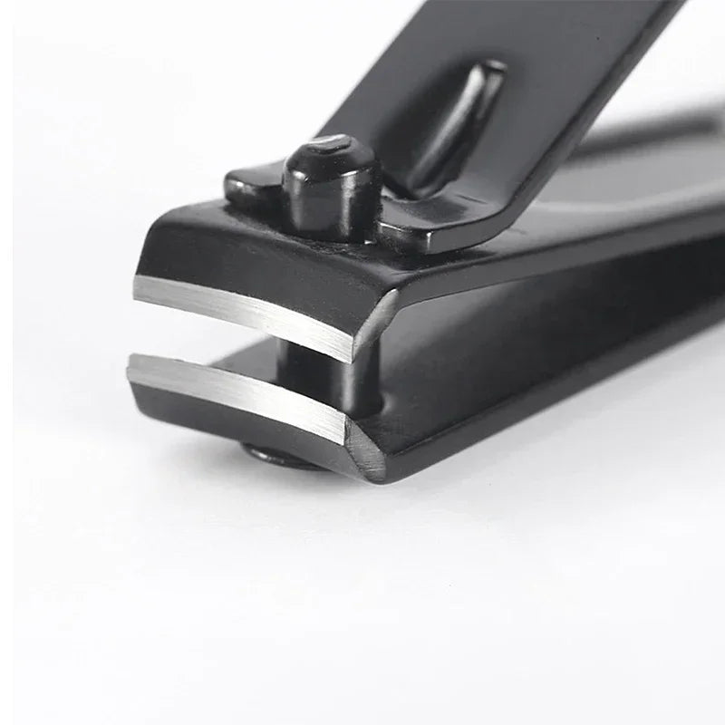 1/3 Stück Schwarze Nagelknipser aus Edelstahl, Nagelschere für dicke Nägel, Zange für Zehennägel und Fingernägel, Professioneller Maniküre-Trimmer